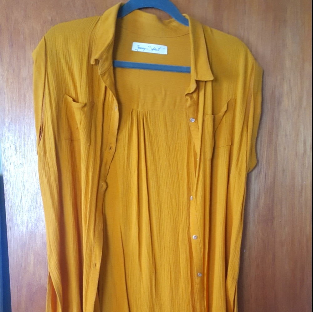 Mustard duster - young spirit medium